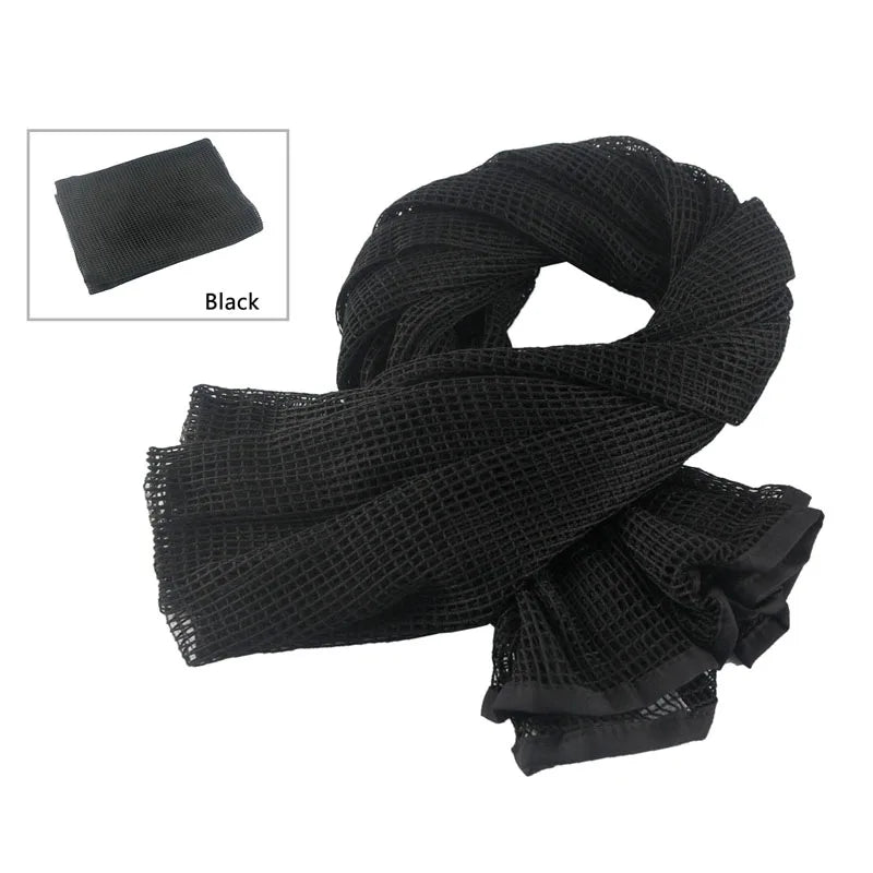 Foulard Camouflage en Maille - Voile de Sniper Camouflage pour Extérieur (Camping, Randonnée, Chasse, Tir) BLACKBEARD OUTDOOR INDUSTRIES