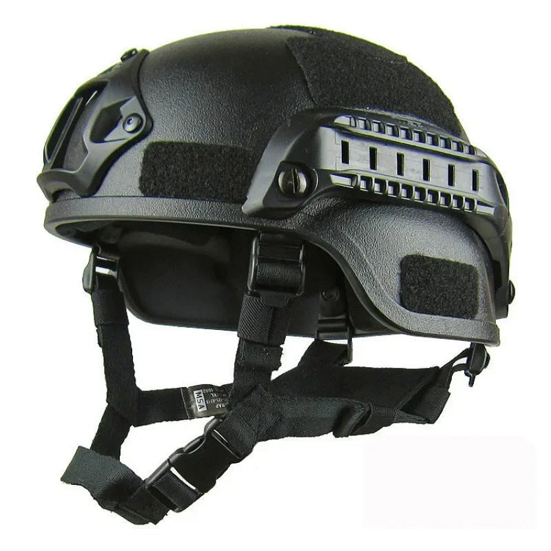 AST Helmet MICH2000 Tactical Airsoft Helmet Casque tactique léger pour Airsoft, Outdoor, Paintball, CS, SWAT et activités sportives Ma boutique