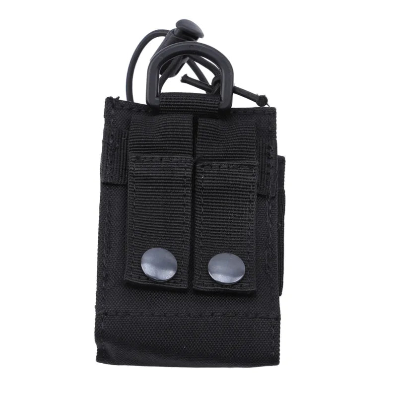 Pochette Tactique Radio / Talkie-Walkie MOLLE – Étui Nylon Résistant pour Chasse, Airsoft, Randonnée - BLACKBEARD OUTDOOR INDUSTRIES