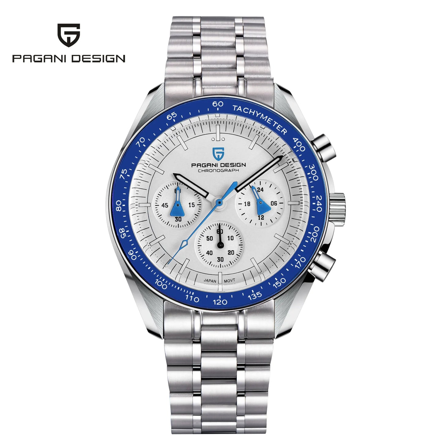 PAGANI DESIGN PD-1701 Moonwatch 2025 – Hommage à la CK2998 – Montre Homme Quartz Chronographe de Luxe - BLACKBEARD OUTDOOR INDUSTRIES