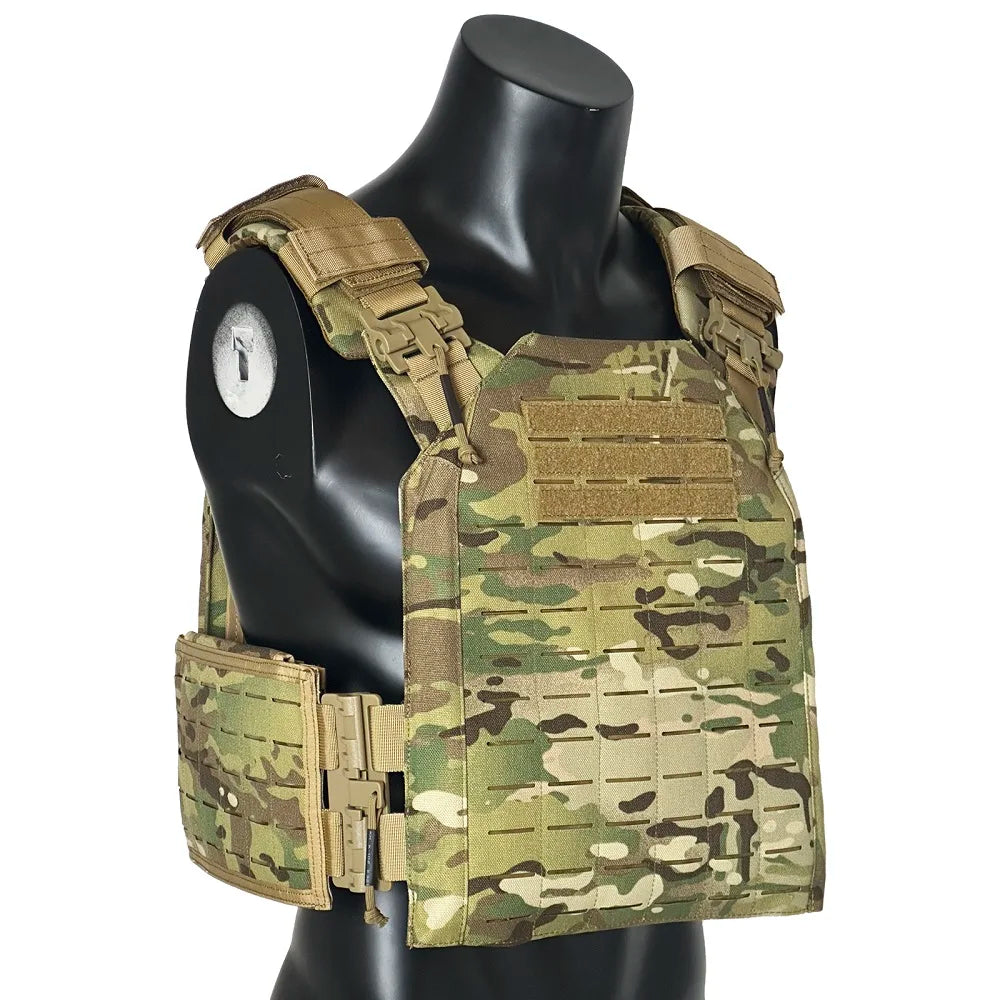 Gilet Tactique EMERSONGEARS 1000D Nylon – Porte-Plates Outdoor, Gilet de Chasse et Protection MOLLE Ajustable - BLACKBEARD OUTDOOR INDUSTRIES