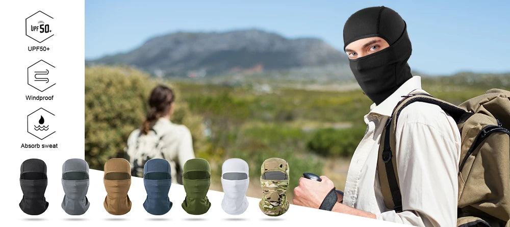Lot de 3 Cagoules Balaclava Respirantes et Séchage Rapide – Masque Intégral pour Activités Outdoor, Randonnée, Cyclisme, Pêche, Camping – Unisexe Ma boutique