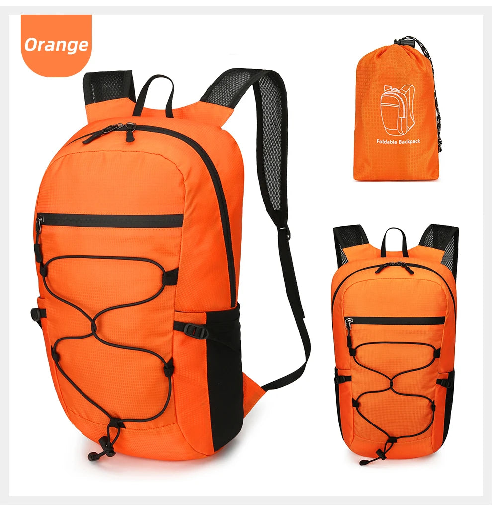 Sac à Dos Pliable Ultraléger – Sac à Dos Outdoor Polyvalent pour Randonnée, Escalade & Voyage - BLACKBEARD OUTDOOR INDUSTRIES