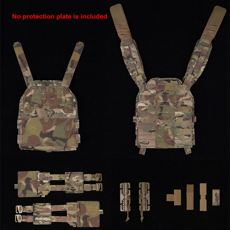 Porte-Plaques KZ – Découpe Laser MOLLE & Système de Dégagement Rapide Ma boutique