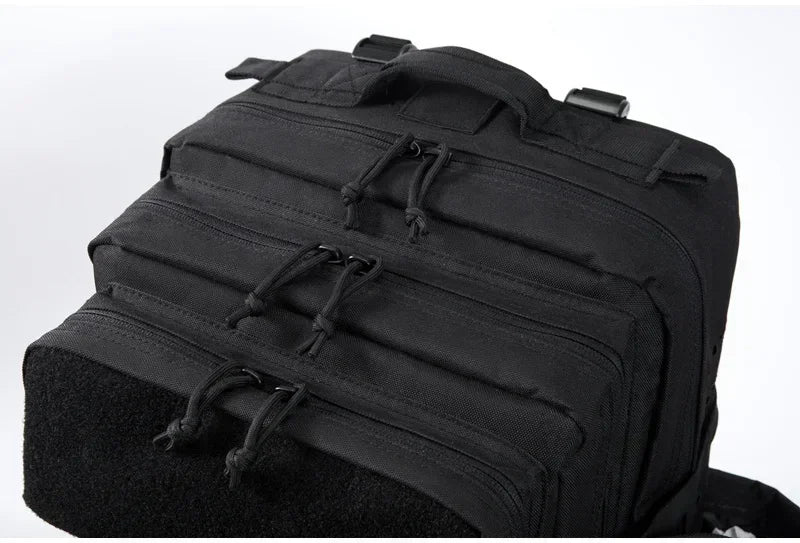 Sac à Dos Tactique 25L / 45L pour Homme et Femme – Laser Cut MOLLE, Sac Polyvalent pour Randonnée, École et Gym - BLACKBEARD OUTDOOR INDUSTRIES