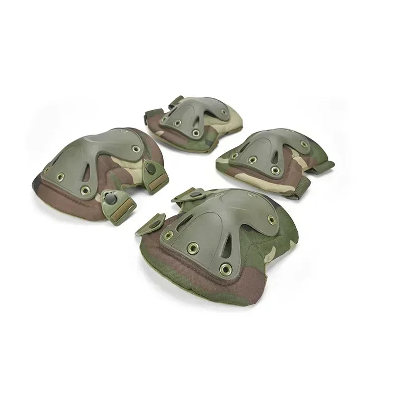 Set de Protection Tactique Outdoor – Genouillères et Coudières pour Vélo, Randonnée, Escalade et Sports de Plein Air - BLACKBEARD OUTDOOR INDUSTRIES