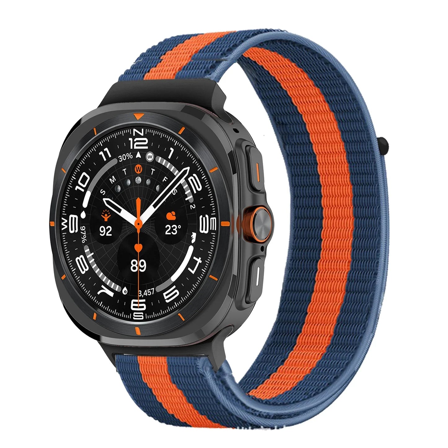 Bracelet en Nylon pour Samsung Galaxy Watch Ultra 47mm – Confortable et Respirant BLACKBEARD OUTDOOR INDUSTRIES