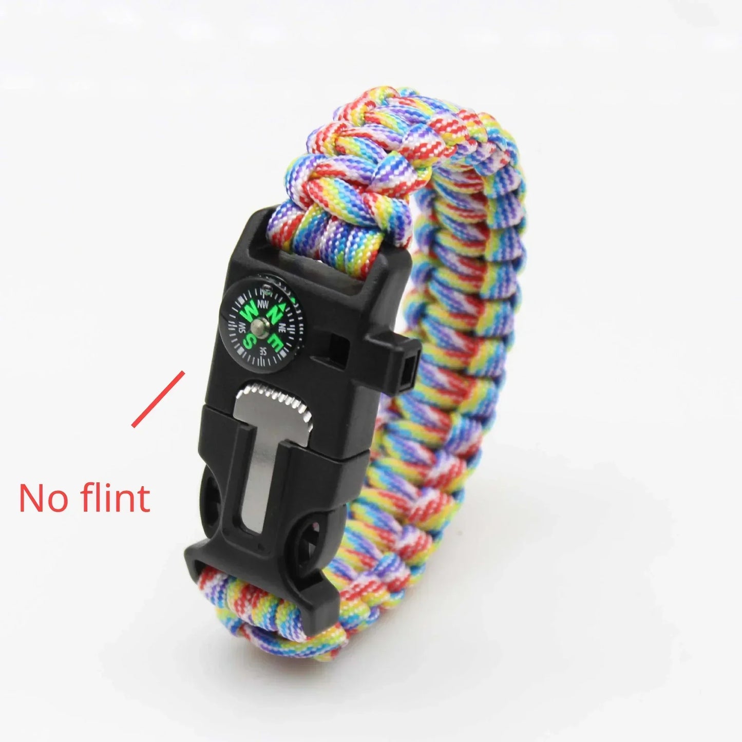 Bracelet de Survie Multi-fonction en Paracorde 4 mm – Équipement Militaire d'Urgence - BLACKBEARD OUTDOOR INDUSTRIES