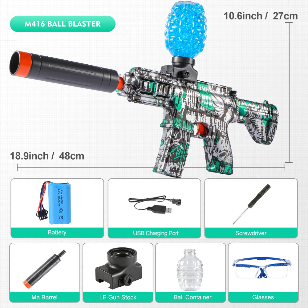 M416 Electric Ball Blaster Toy Gun Ma boutique