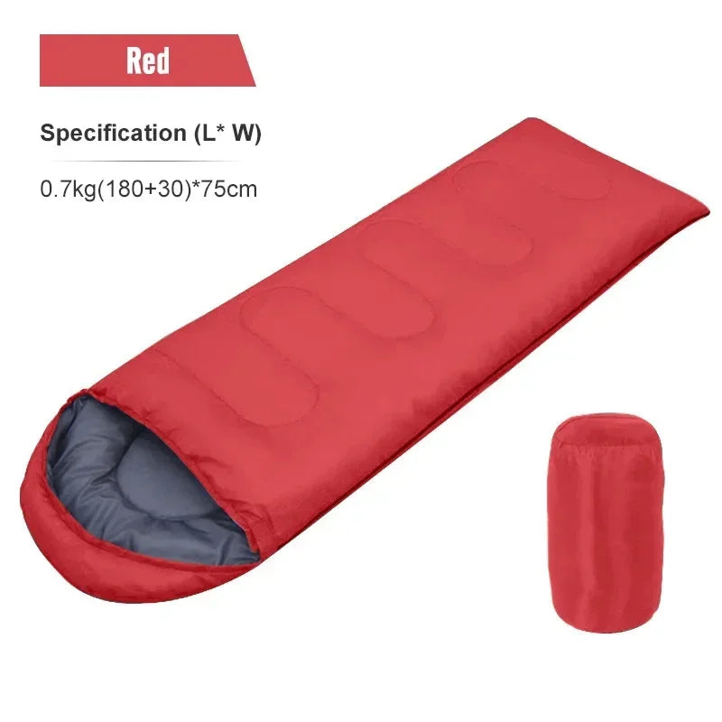 Camping Sleeping Bag Lightweight 4 Season Warm Envelope – Sac de Couchage en Coton Hiver pour Randonnée et Outdoor - BLACKBEARD OUTDOOR INDUSTRIES