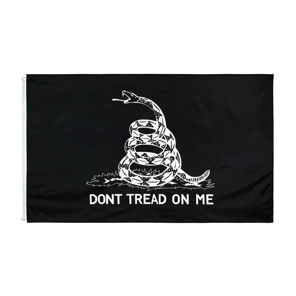 Drapeau "Don't Tread on Me" - 90x150 cm - Serpent à sonnette - Gadsden Flag BLACKBEARD OUTDOOR INDUSTRIES