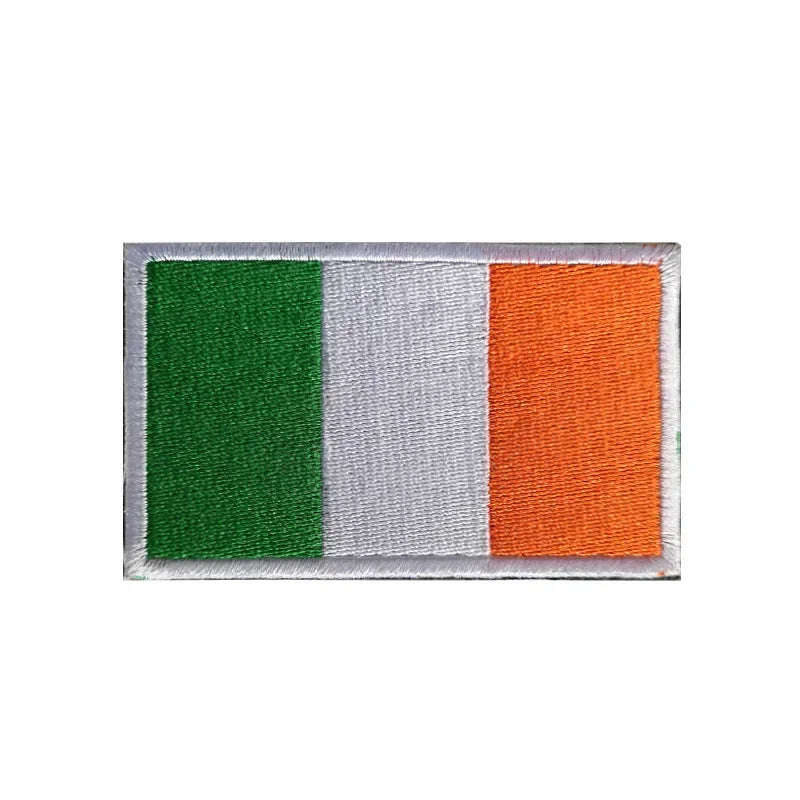 Patch Brodé Drapeau – international | Patch Militaire Tactique Velcro - BLACKBEARD OUTDOOR INDUSTRIES