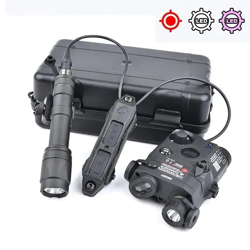 PEQ-15 Equipement Laser Puissant pour Airsoft – Laser Rouge/Vert/Bleu + IR Light + Flashlight M600C Ma boutique