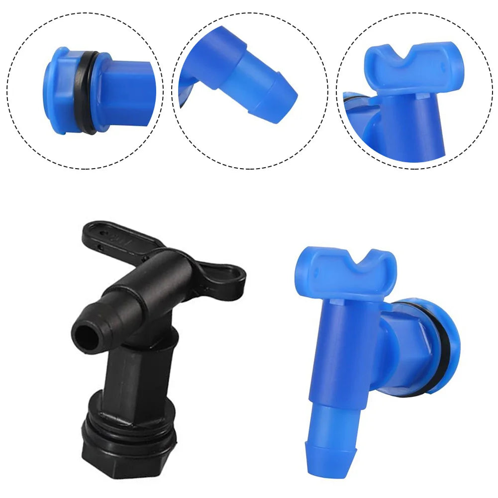Robinet en Plastique pour Fût IBC – Robinet Auto-fabriqué pour Réservoir d'Eau, Bière, Jardin et Récupérateur d'Eau de Pluie - BLACKBEARD OUTDOOR INDUSTRIES