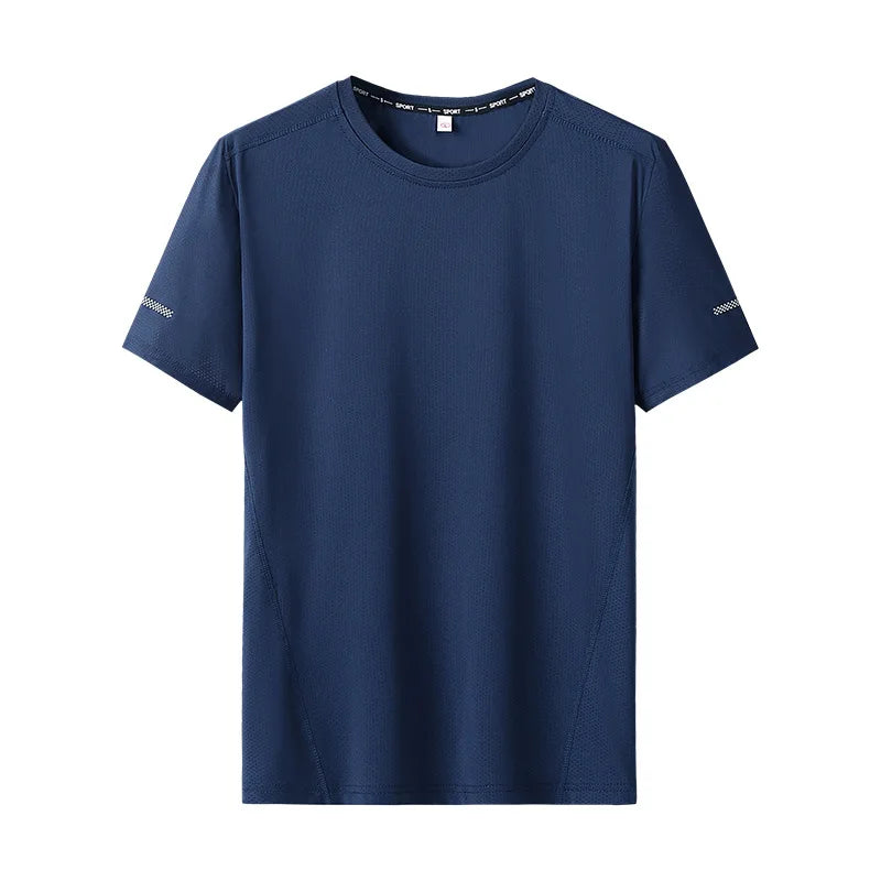 T-Shirt Homme Grande Taille 6XL–12XL | Séchage Rapide & Ultra Confort – Col Rond Manches Courtes Oversize Ma boutique