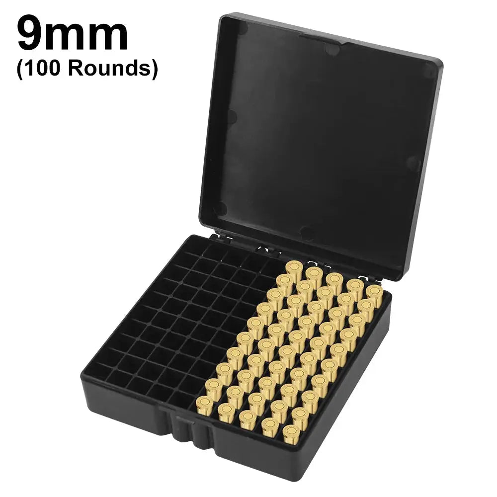 Boîte de Munitions Tactique 50 ou 100 Coups – Flip-Top – Pour Pistolet & Fusil Ma boutique
