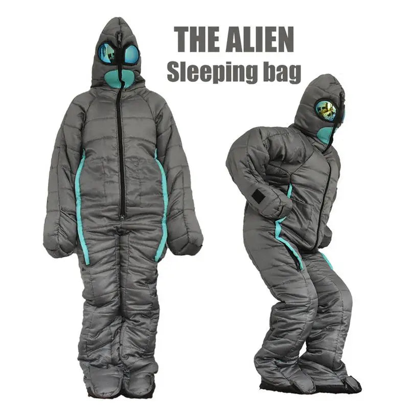 Human Sleeping Bag – Sac de Couchage Humanoïde avec Bras et Jambes, Sac de Couchage Portable pour Voyage, Randonnée et Outdoor - BLACKBEARD OUTDOOR INDUSTRIES