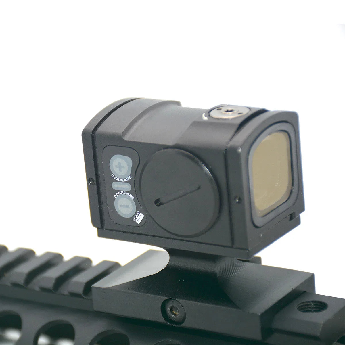 Lunette de visée tactique P-2 Red Dot 3,5 MOA avec montage haut 1,54" et fixation rail 20 mm — Pour pistolet Glock 17 MOS et carabine airsoft - BLACKBEARD OUTDOOR INDUSTRIES