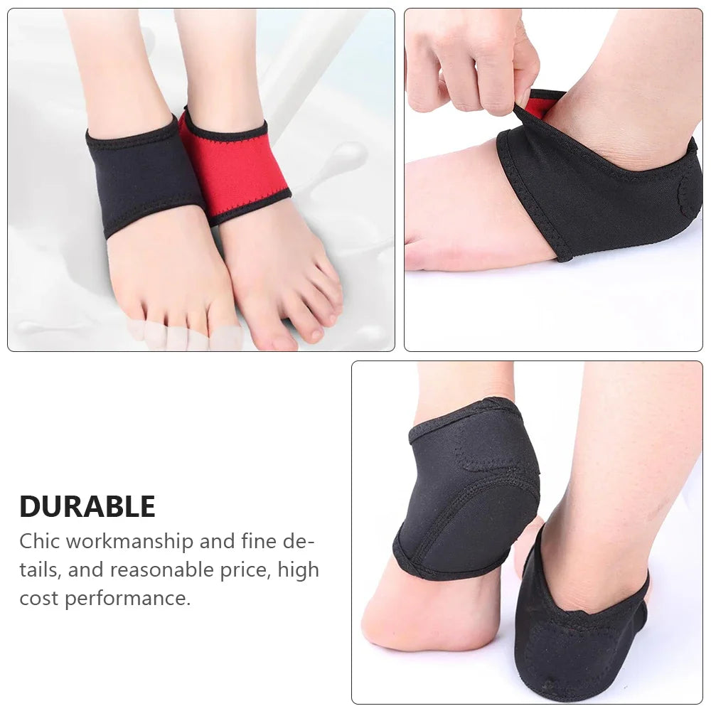 Protecteurs de Talons Plantaires pour Soulagement de la Douleur - 1 Paire (Coussins de Talon en Nylon) - BLACKBEARD OUTDOOR INDUSTRIES