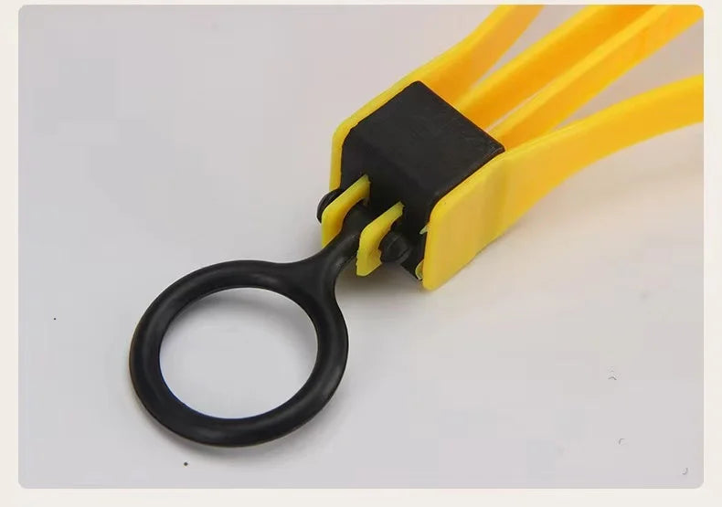 Attache-Câble Tactique en Plastique - Menottes de Sécurité, Bandes Décoratives, Straps Militaires Jetables, Couleur Jaune - BLACKBEARD OUTDOOR INDUSTRIES