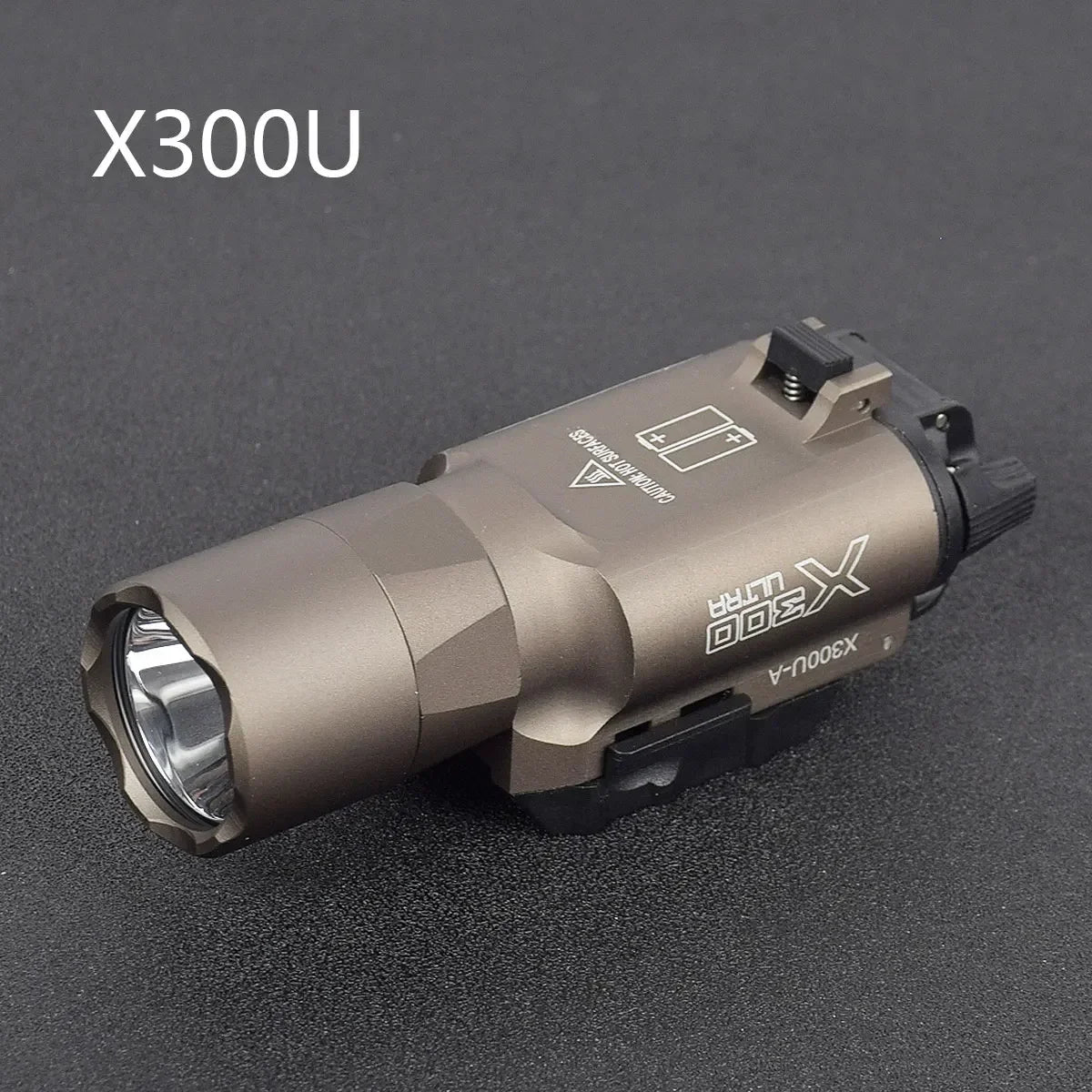 Lampe Tactique X300 Ultra / XH35 / X300V – LED Haute Puissance pour Rail 20mm - BLACKBEARD OUTDOOR INDUSTRIES