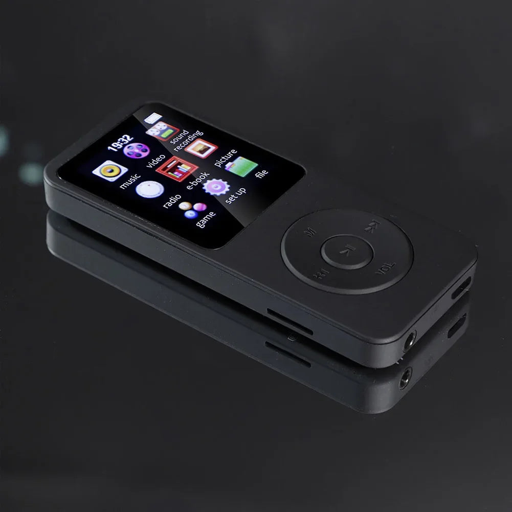Lecteur MP3 Portable HiFi P3 avec Écran TFT 1,8’’ Bluetooth 5.4 | Haut-parleur intégré | Lecture Vidéo | Radio FM | Enregistreur Vocal | Lecteur E-Book - BLACKBEARD OUTDOOR INDUSTRIES