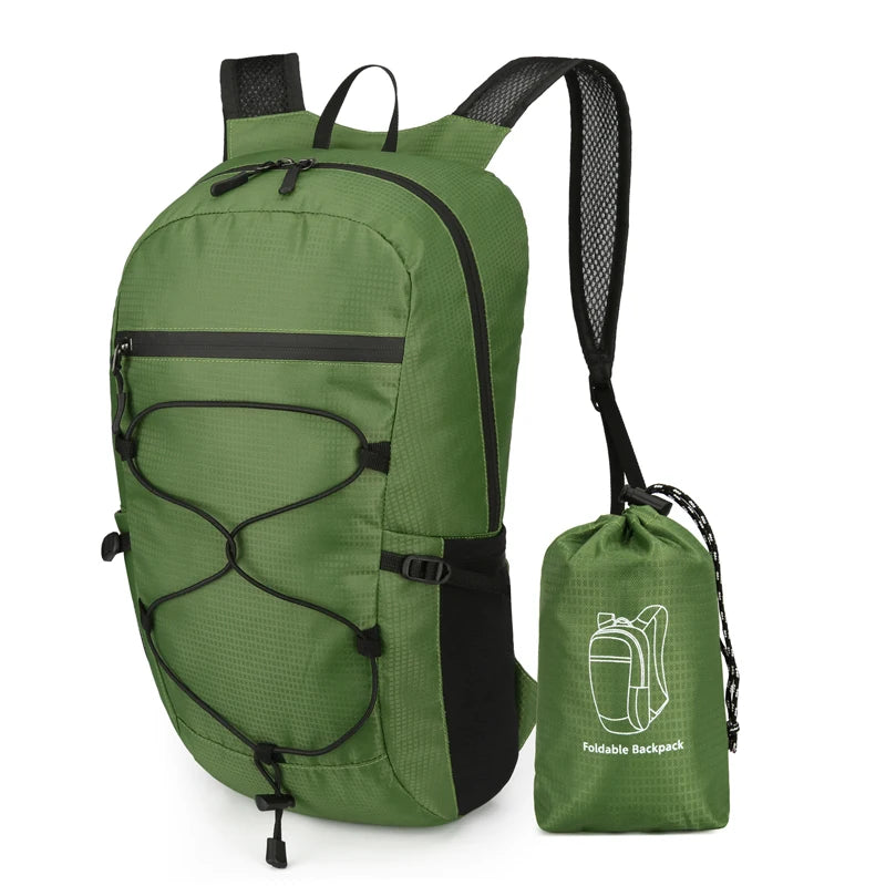 Sac à Dos Pliable Ultraléger – Sac à Dos Outdoor Polyvalent pour Randonnée, Escalade & Voyage - BLACKBEARD OUTDOOR INDUSTRIES