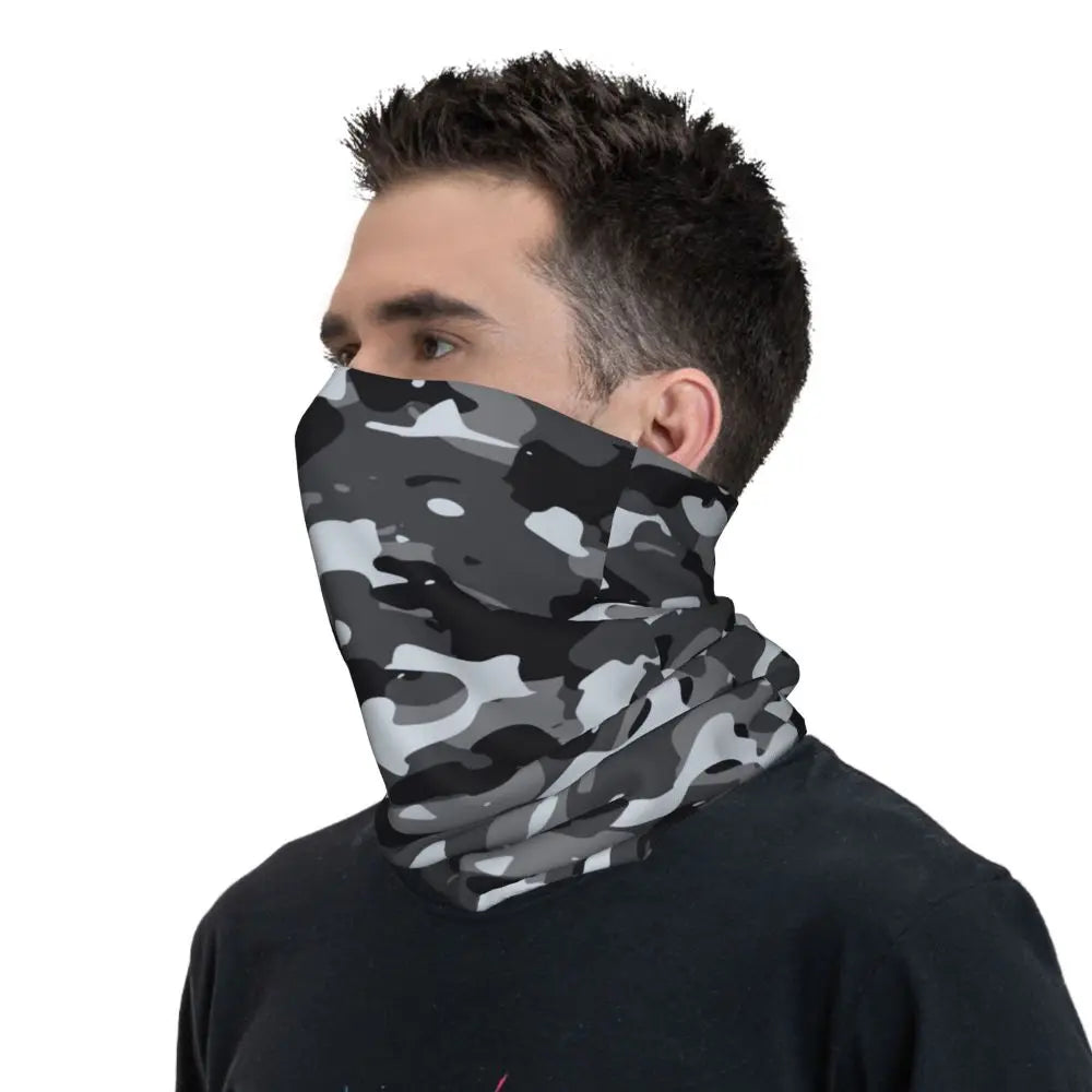 Tiger Stripe Camo – Bandeau Tour de Cou Hiver Multifonction pour Hommes et Femmes | Parfait pour Randonnée, Cyclisme, Sports Outdoor et Usage Quotidien - BLACKBEARD OUTDOOR INDUSTRIES
