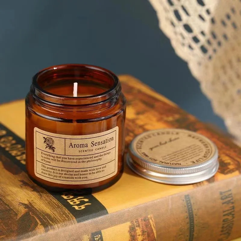 Bougie Aromathérapie au Soja - Bougie Parfumée sans Fumée en Coupe - Décoration de Maison, Souvenir et Fragrance - BLACKBEARD OUTDOOR INDUSTRIES