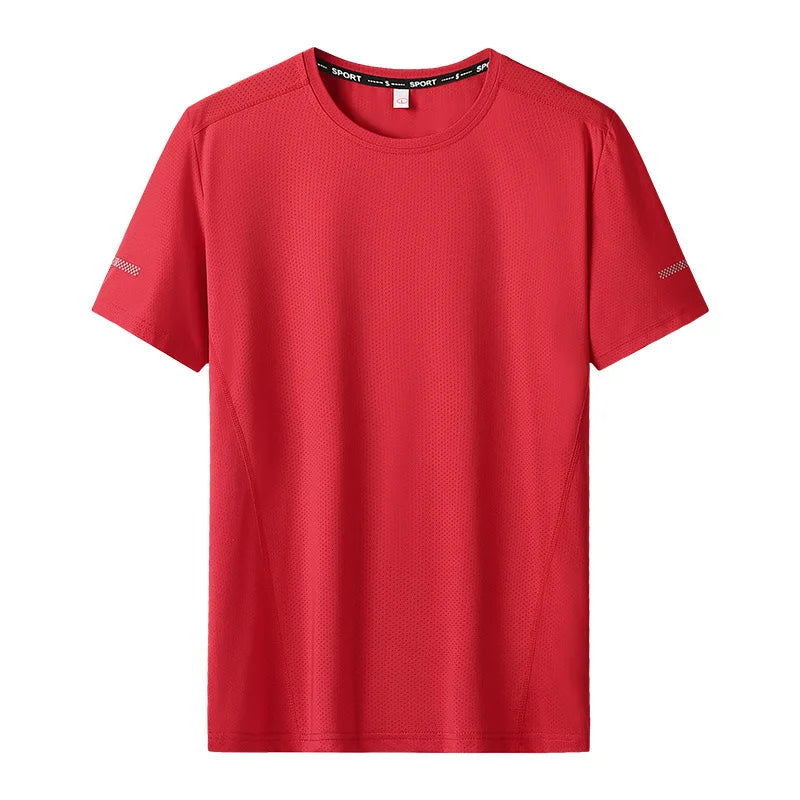 T-Shirt Homme Grande Taille 6XL–12XL | Séchage Rapide & Ultra Confort – Col Rond Manches Courtes Oversize Ma boutique