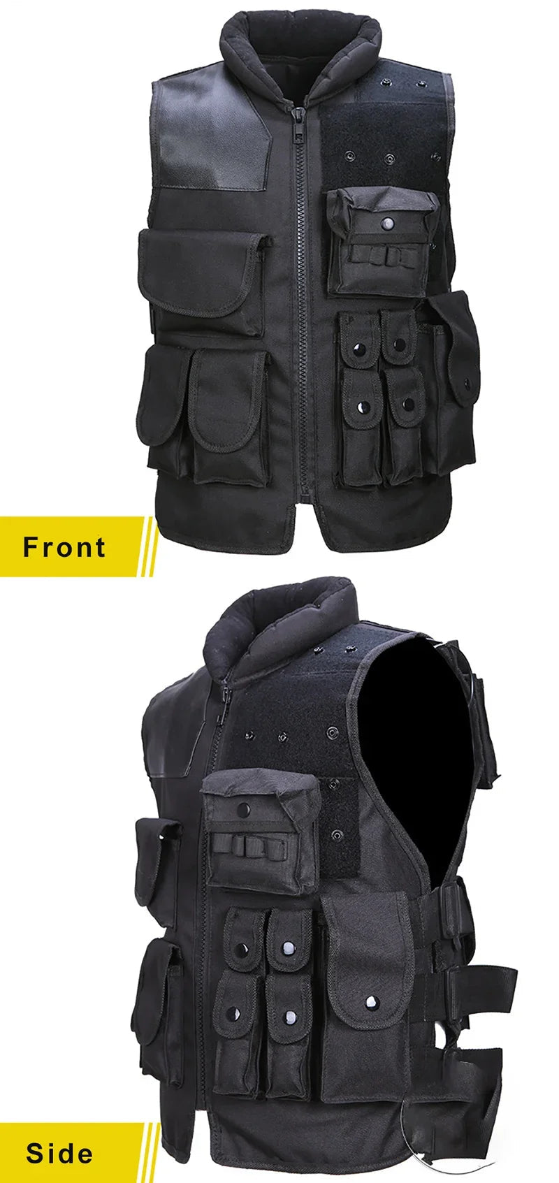 Gilet Tactique d’Intervention Type SWAT / SAS – Modèle Adulte & Enfant Ma boutique