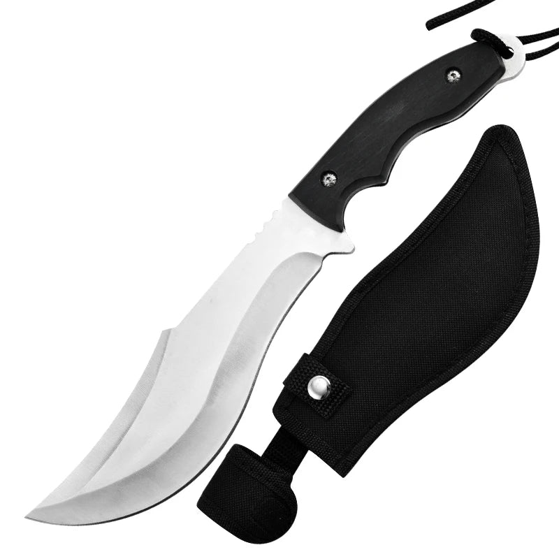 Couteau de Randonnée Compact – Lame Fixe Tranchante Haute Dureté - BLACKBEARD OUTDOOR INDUSTRIES