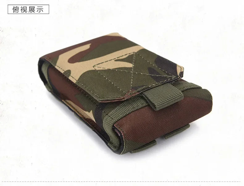 Poche Tactique Outdoor – Support Téléphone Camouflage pour Ceinture – Étui Étanche en Nylon 600D pour Sports, Chasse et Activités Extérieures - BLACKBEARD OUTDOOR INDUSTRIES