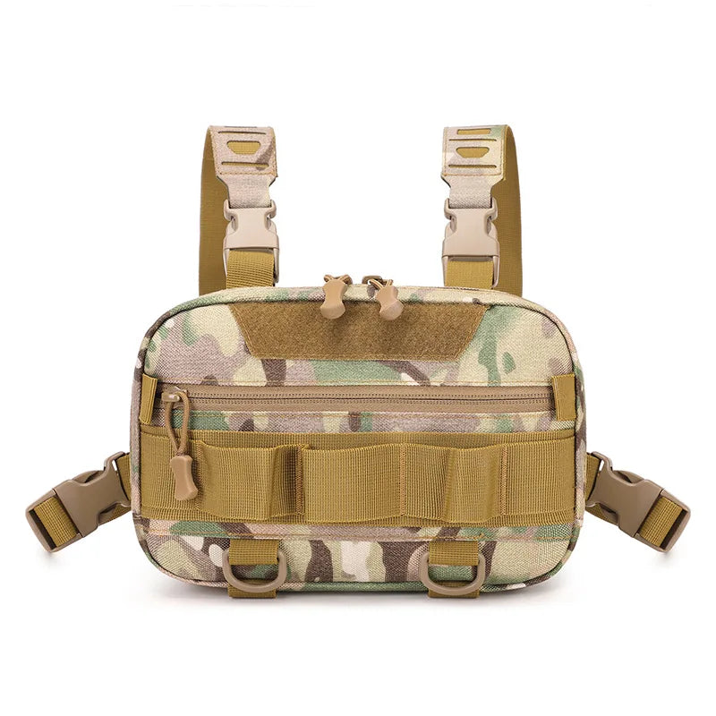 Sac Poitrine Tactique Homme – Sac à Dos Étanche Molle en Nylon pour Pêche, Randonnée et Camping - BLACKBEARD OUTDOOR INDUSTRIES