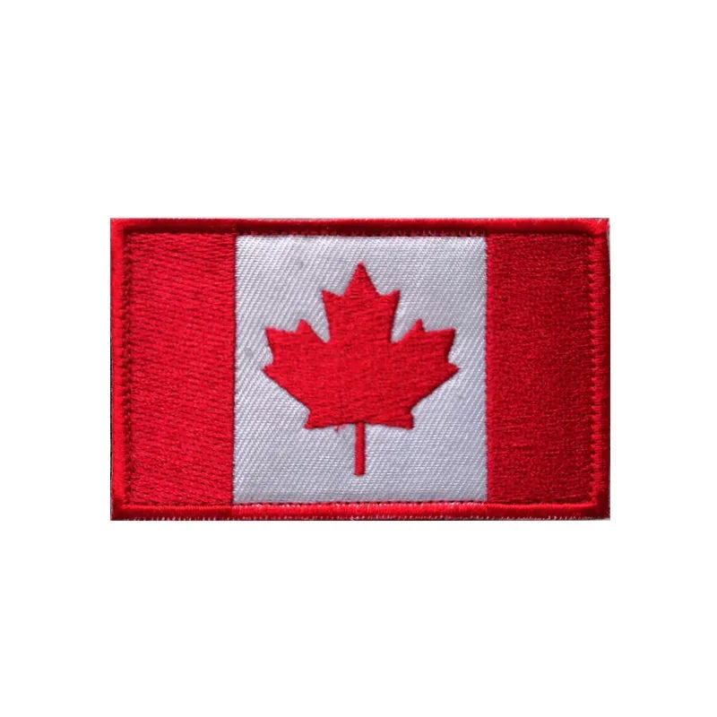 Patch Brodé Drapeau – international | Patch Militaire Tactique Velcro - BLACKBEARD OUTDOOR INDUSTRIES