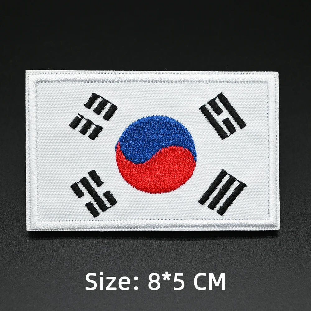 Patches Drapeaux Brodés Tactiques – international - BLACKBEARD OUTDOOR INDUSTRIES