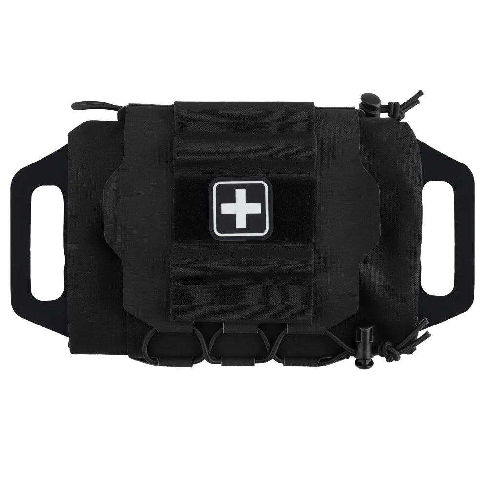 Kit de Premiers Secours OPHIDIANTAC IFAK - Poche Médicale MOLLE pour Déploiement Rapide, Sac de Chasse et Kit de Survie - BLACKBEARD OUTDOOR INDUSTRIES