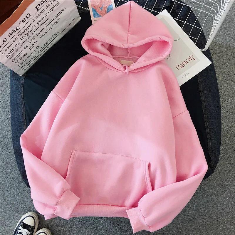 Sweat à Capuche Femme Automne/Hiver – Style Décontracté | Chaud & Confortable | Poches & Cordon | Coupe Ample - BLACKBEARD OUTDOOR INDUSTRIES