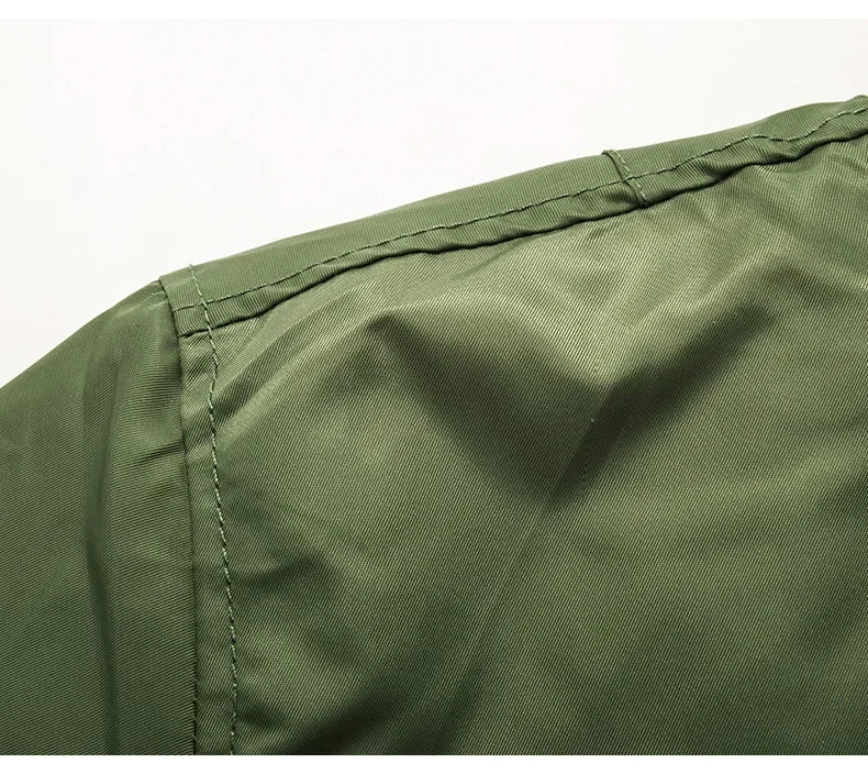 Veste Bomb MA1 Pilote Homme 2023 – Veste Baseball Épaissie Automne-Hiver, Coupe Casual et Militaire - BLACKBEARD OUTDOOR INDUSTRIES