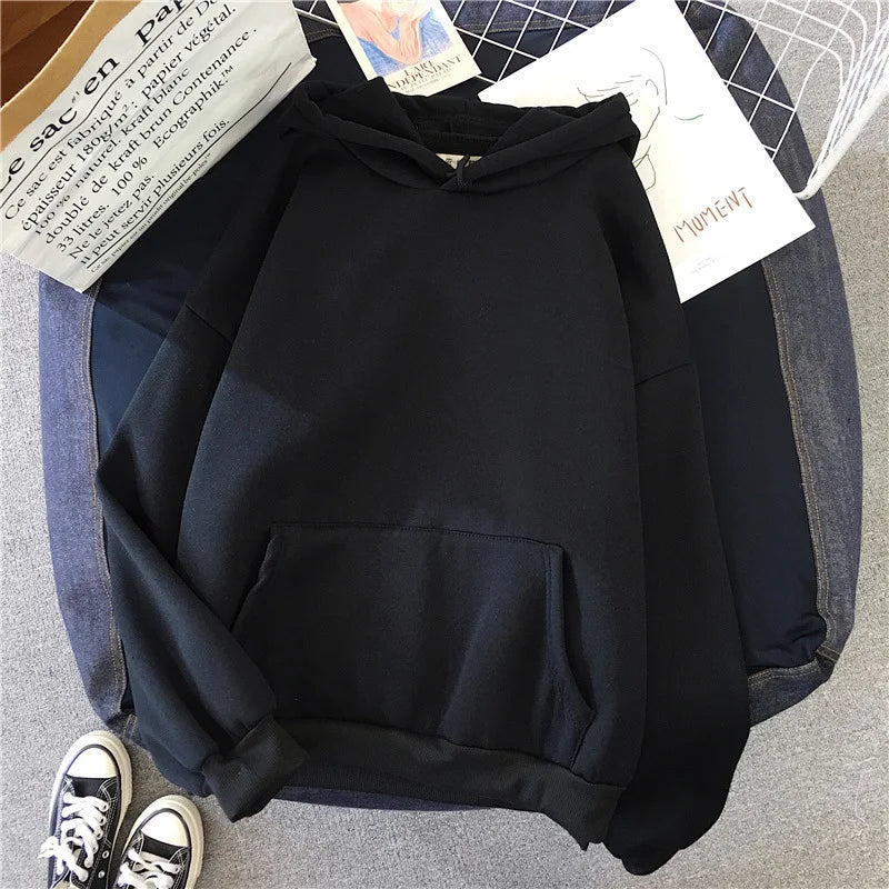 Sweat à Capuche Femme Automne/Hiver – Style Décontracté | Chaud & Confortable | Poches & Cordon | Coupe Ample - BLACKBEARD OUTDOOR INDUSTRIES