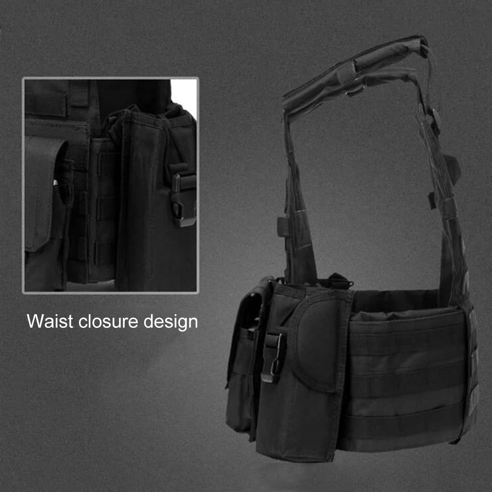 Porte-Plaques Modulaire JOCESTYLE – Gilet Tactique Camouflage Haute Densité 600D Ma boutique