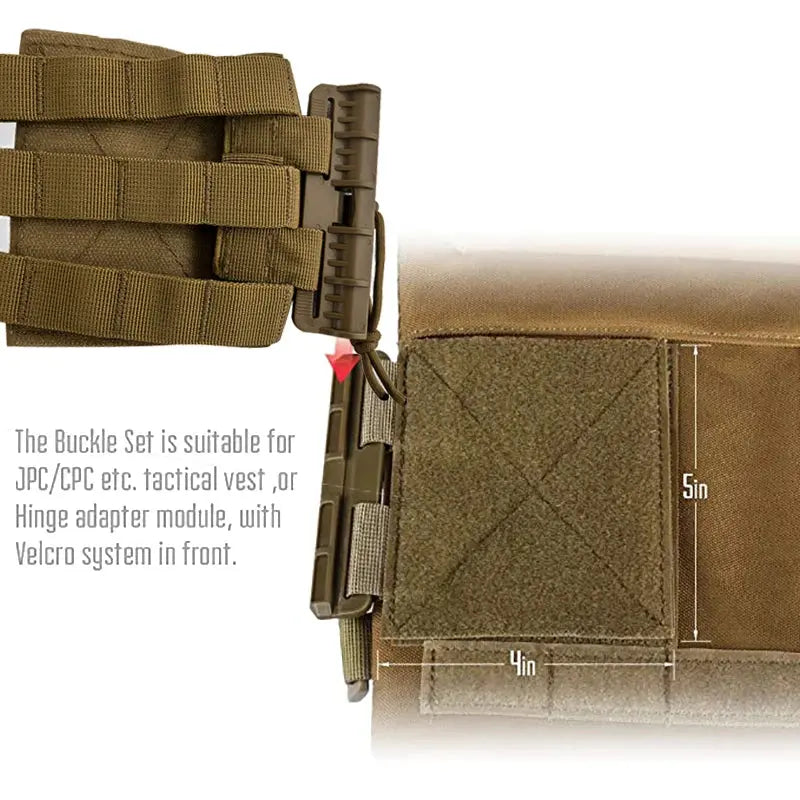 RUIN HAWK JPC Plate Carrier — Gilet Porte-Plaques Tactique MOLLE Ultra-Léger Ma boutique