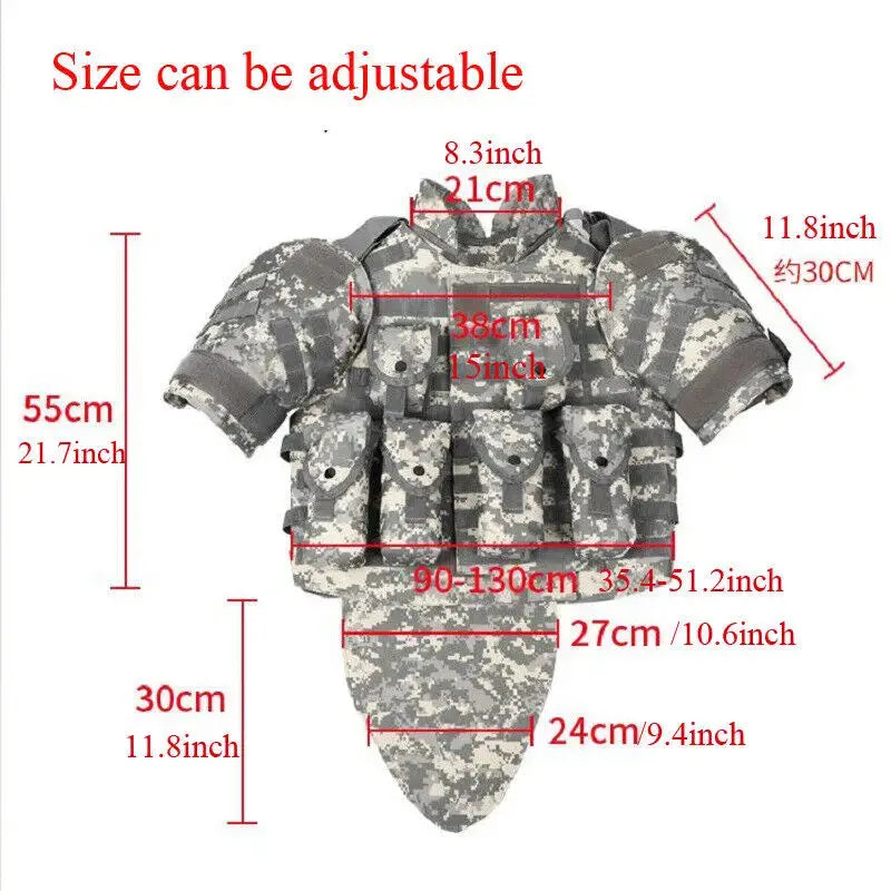 Molle OTV Combat Vest – Gilet de Combat Tactique Ajustable Ma boutique