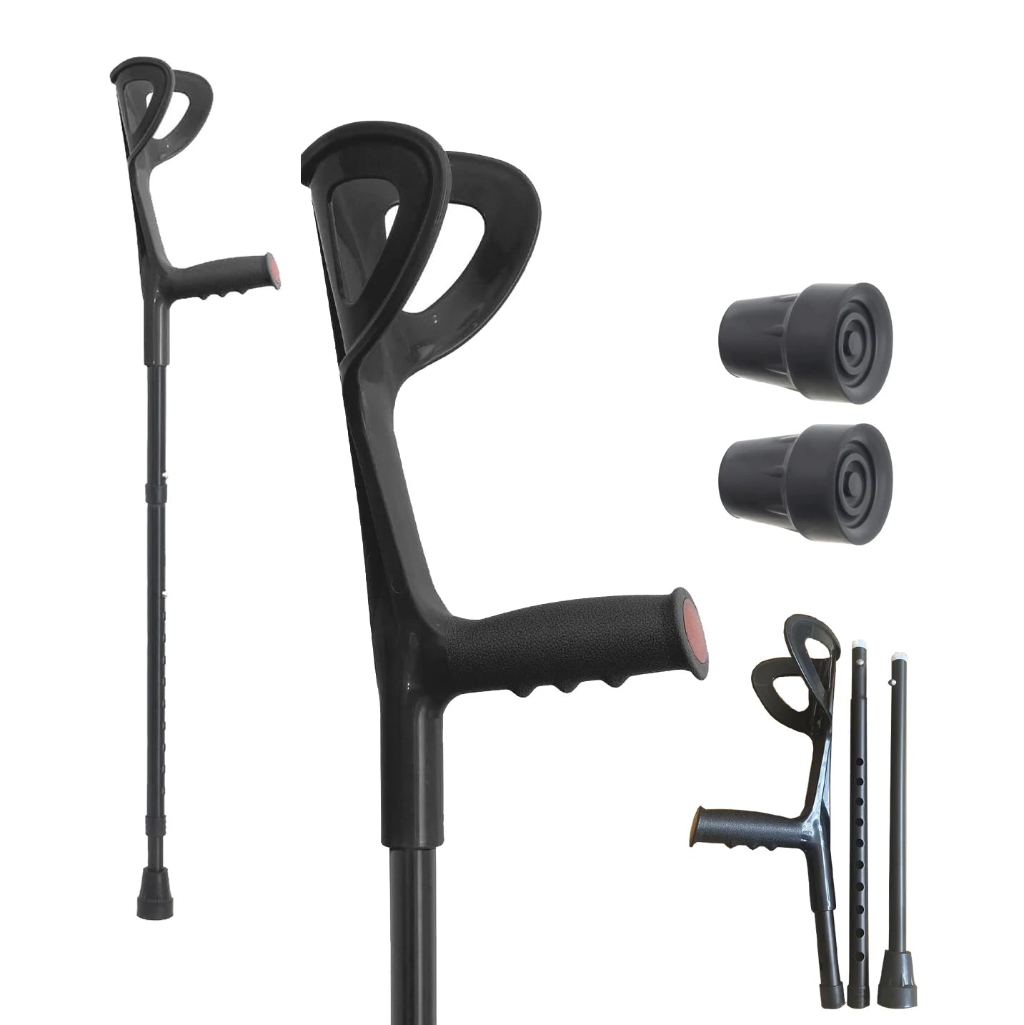 Canne Pliable Télescopique avec LED – Béquille Antidérapante Légère pour Seniors Ma boutique