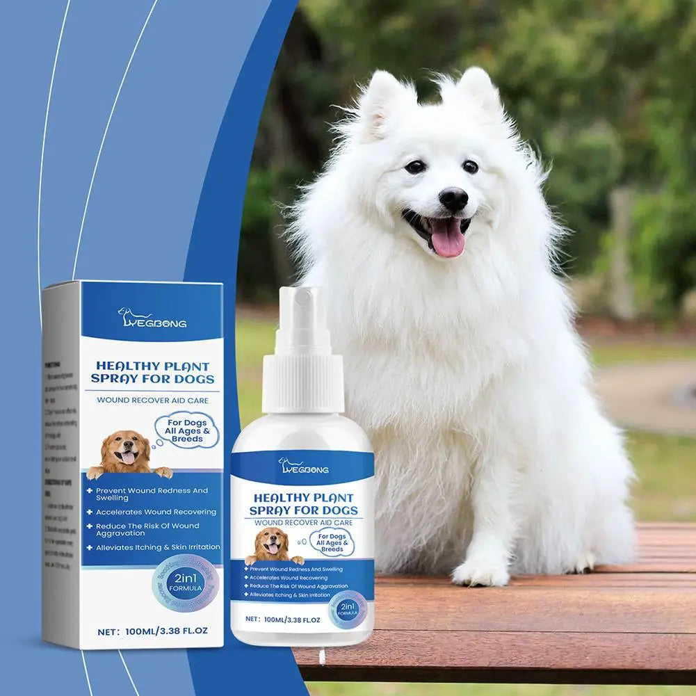 Spray de Soins pour Animaux - Réparation de Peau, Traitement des Démangeaisons et des Plaies - 100ml - BLACKBEARD OUTDOOR INDUSTRIES
