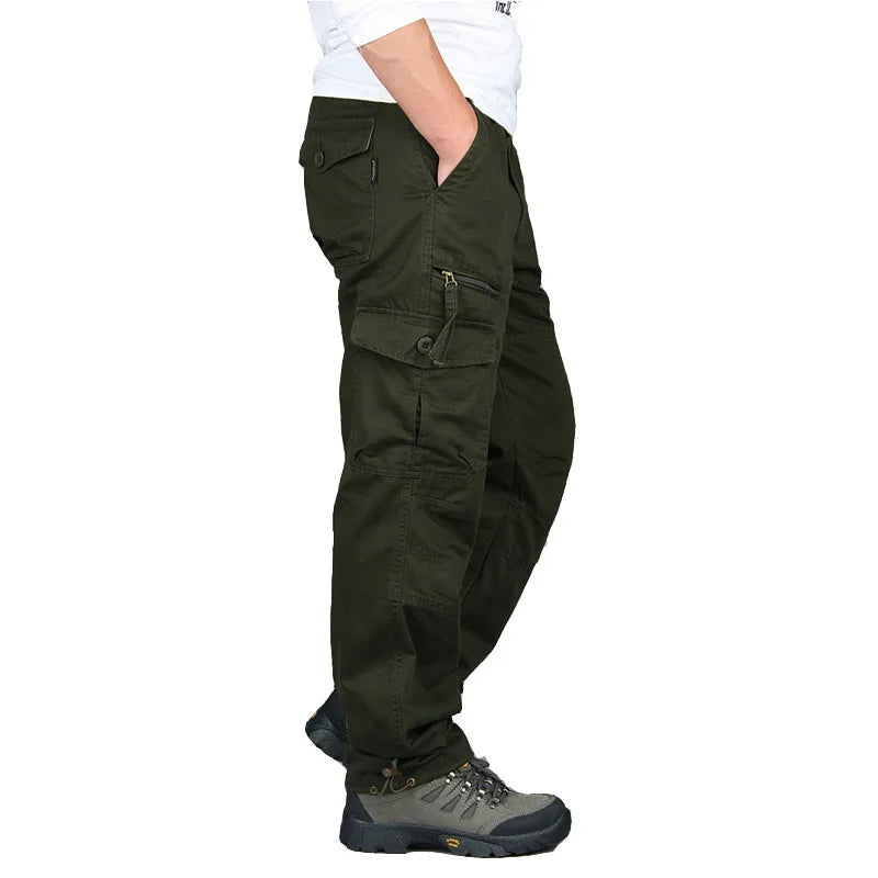 Pantalon Cargo Tactique Camouflage pour Homme – Coton Résistant, Style Décontracté et Fonctionnel - BLACKBEARD OUTDOOR INDUSTRIES
