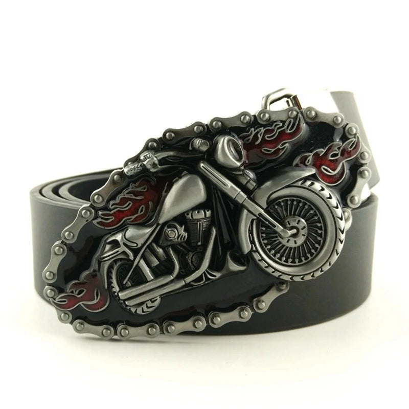 Ceinture en Cuir PU avec Boucle Métallique XXL pour Hommes - Accessoires Western Cowboy Ma boutique