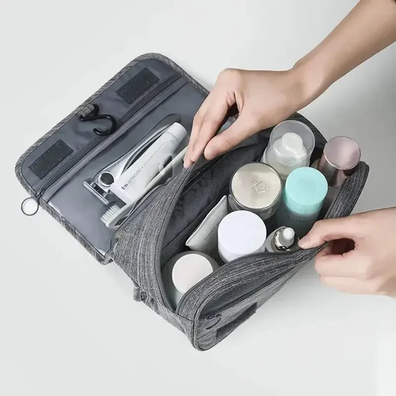 Trousse de Toilette Suspendue Imperméable – Homme & Femme – Tissu Oxford Haute Qualité - BLACKBEARD OUTDOOR INDUSTRIES