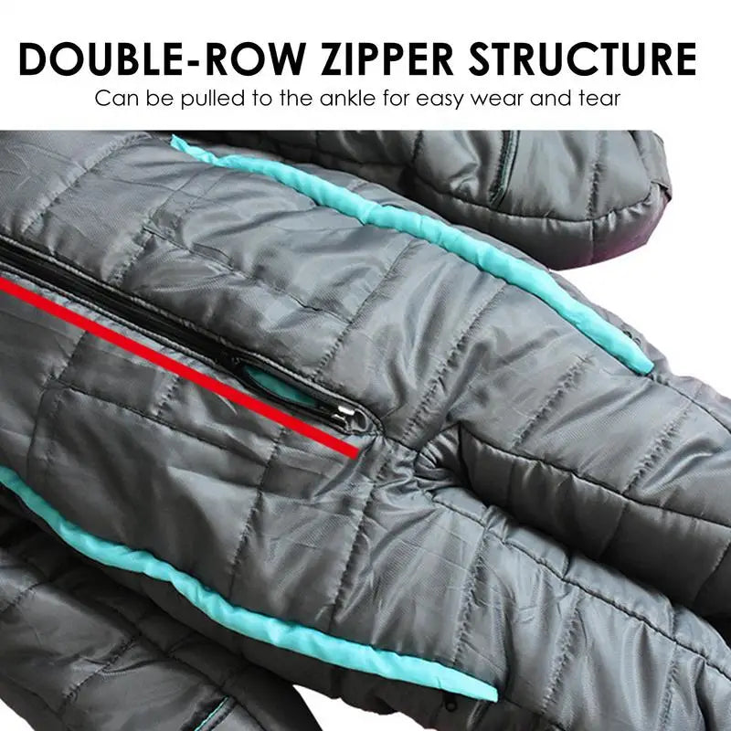 Human Sleeping Bag – Sac de Couchage Humanoïde avec Bras et Jambes, Sac de Couchage Portable pour Voyage, Randonnée et Outdoor - BLACKBEARD OUTDOOR INDUSTRIES