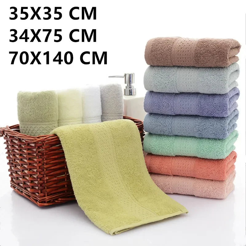 Serviette Visage 100% Coton – Absorbante, Microfibre Pure, Lavable à la Main ou en Machine, Pour Salle de Bain, Maison, Hôtel, Adulte - BLACKBEARD OUTDOOR INDUSTRIES